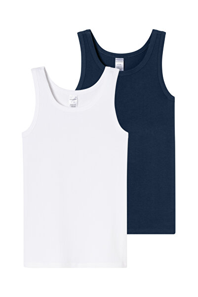 Schiesser Unterhemd 95/5 Multipacks Unterhemd Unterzieh-Shirt Ärmellos