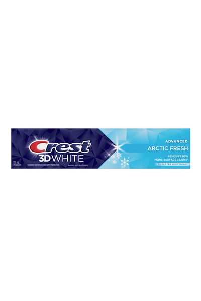 CREST 3D Whiteness Advanced Toothpaste - Arctic Fresh Toothpaste, 135 ml