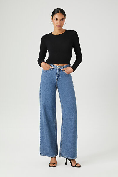 Forever 21 Triko Crop Kazak