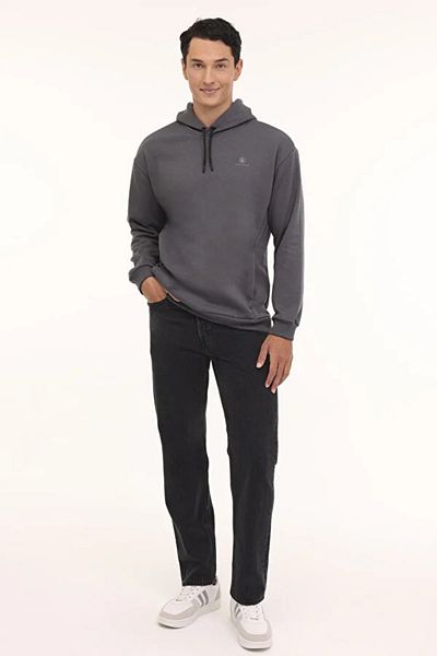 lumberjack Ανδρικό φούτερ MB SN04 HOODIE 4PR Anthracite