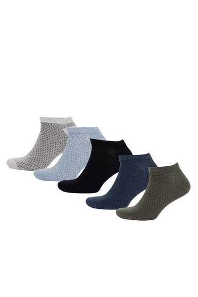 DeFacto New Season Men's 5-Piece Cotton Booties
