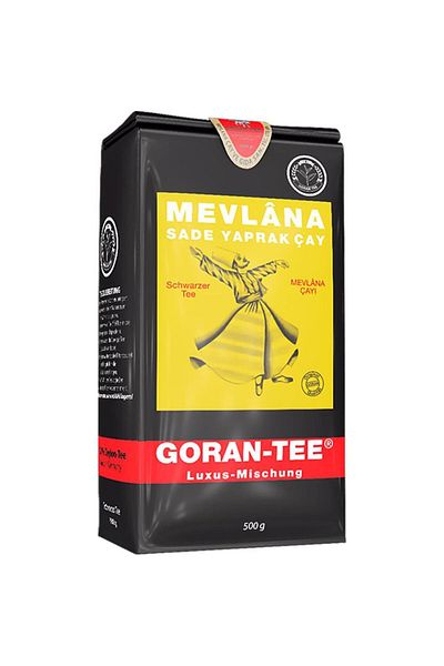 Mevlana Plain Leaf Goran Tee Black Bulk Tea 500Gr