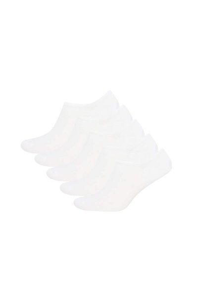 DeFacto New Season Men's Invisible 5-Piece Cotton Sneaker Socks