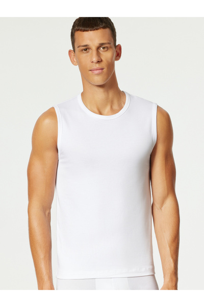 Schiesser Tank Top Uncover Tank-Top Unterhemd Unterzieh-Shirt Ärmellos