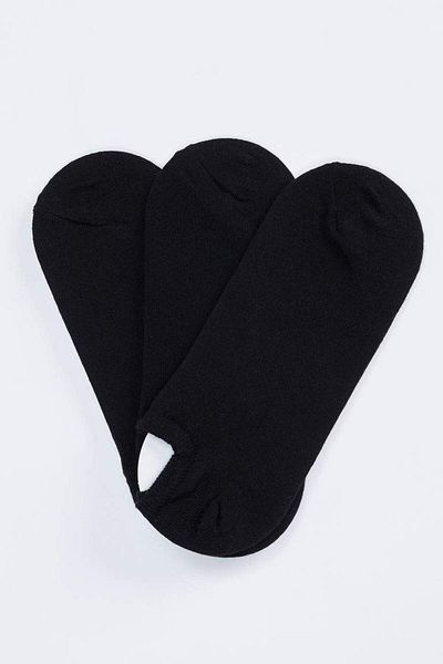 DeFacto New Season Women's Cotton 3-Piece Sneaker Socks