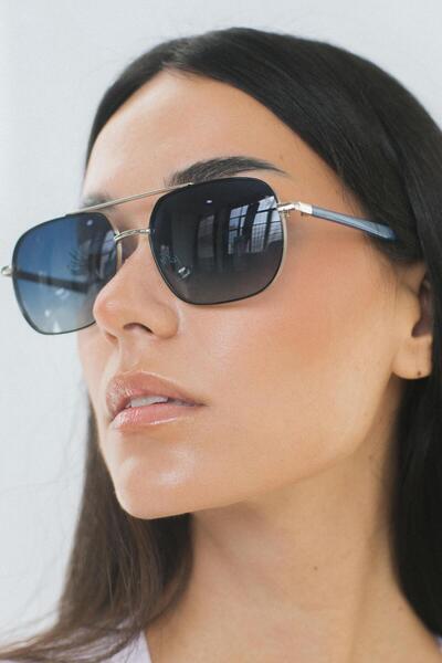 Bilge Karga Lis Silver Navy - Sunglasses