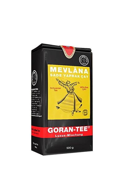 Mevlana Plain Leaf Goran Tee Black Bulk Tea 500Gr