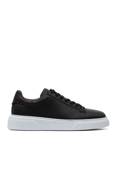 Bueno Shoes Pantofi sport pentru bărbați Black Flotter/alb 32ma101