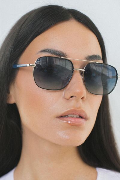 Bilge Karga Lis Silver Navy - Sunglasses