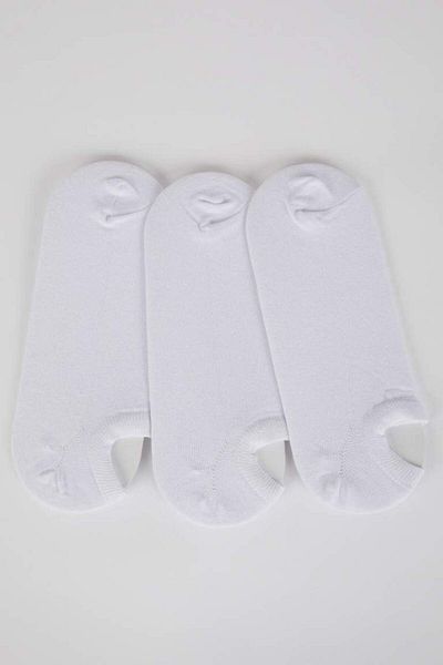 DeFacto New Season Men's Cotton 3-Piece Sneaker Socks