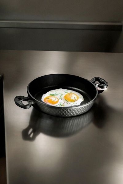 Brillant Luxury 22 cm Cast Iron Pan Pan Set Granite Fireproof Non-Stick Pan Set