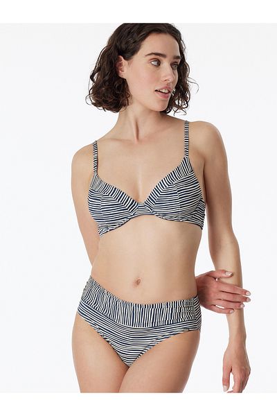 Schiesser Bügel-Bikini Aqua Sea Blossom