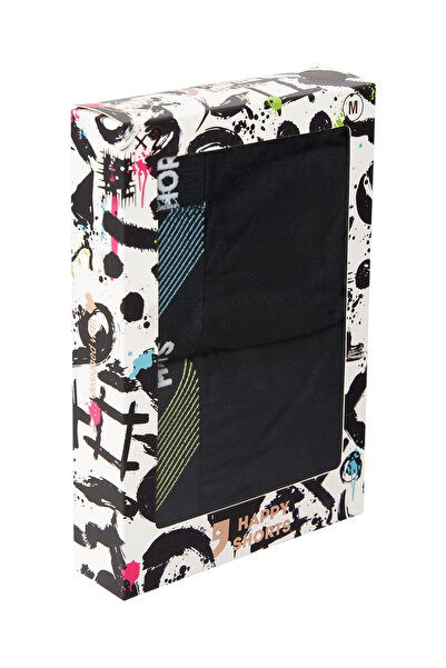 Happy Shorts Einfarbige Retro-Hosen