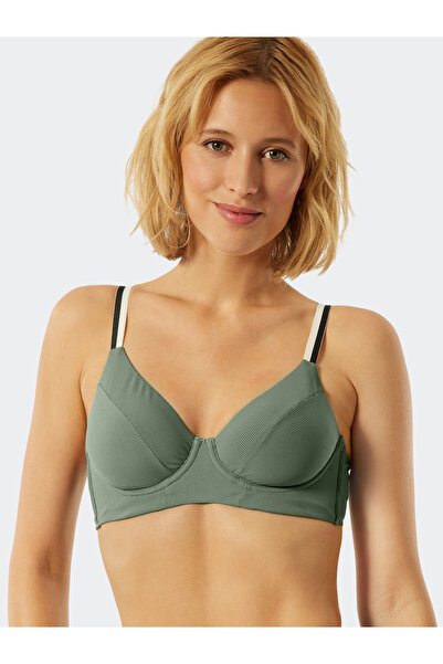 Schiesser Bügel-Bikini-Top Aqua Californian Dream 1er-Pack Bikini-Top Bikini-Oberteil Badeanzug