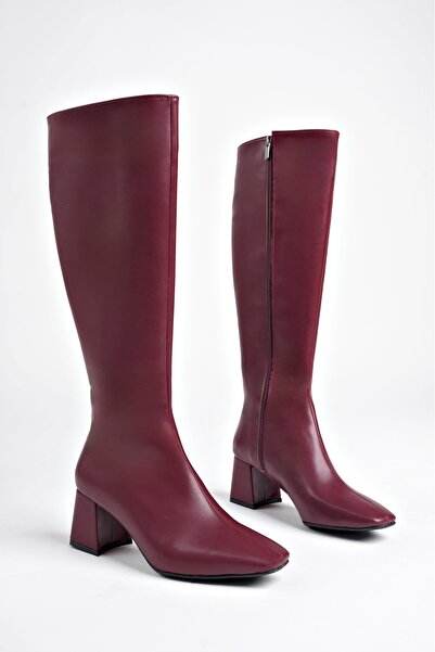 MUGGO Жіночі черевики на підборах на блискавці з боковою застібкою KAROLINE з гарантією