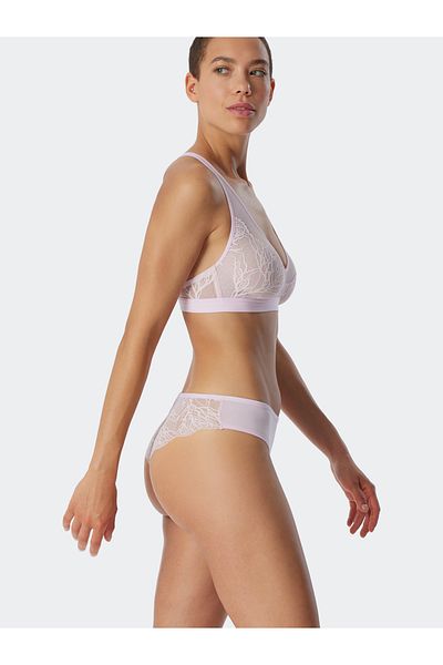 Schiesser Brasilslip Modal & Lace Slip Tanga Knapp