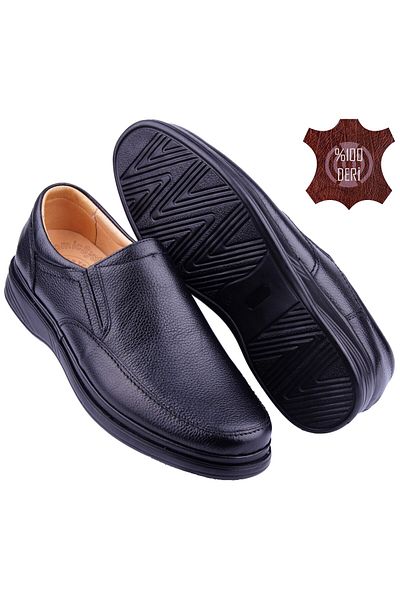 DETECTOR Inner Outer Genuine Leather Ultra Light Orthopedic Casual Men's Shoes