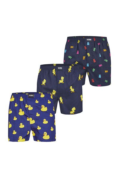 Happy Shorts Boksör Baskılı Setler