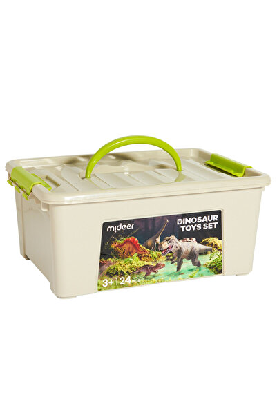 Floopy Set 24 dinozauri de jucarie, figurine pentru copii
