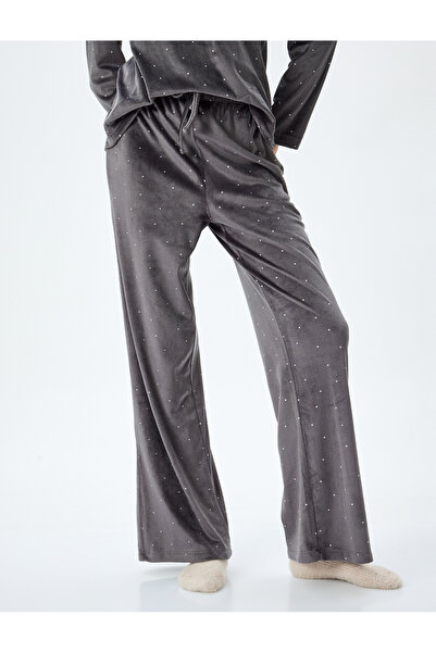 Koton Pohodlné sametové kalhotky na spaní