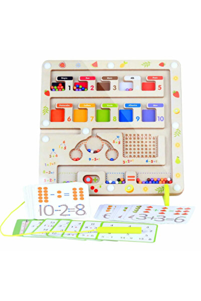 Floopy Joc labirint magnetic din lemn, sortare, clasificare si matematica, in...