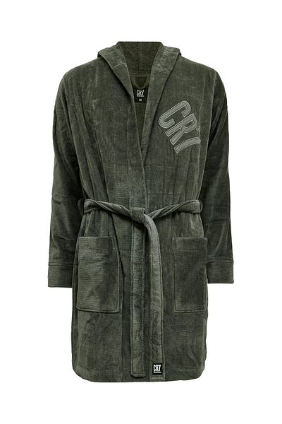 Cristiano Ronaldo CR7 Bademantel Basic Bade-mantel Sauna Morgen-mantel Lounge