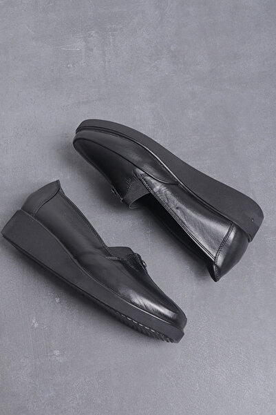 StWenn Flexible and Soft Leather Women's Casual Babet Shoes