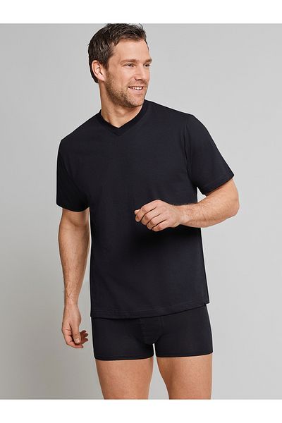 Schiesser American T-Shirt 2er-Pack Essentials T-Shirt Unterziehshirt Unterhemd Kurzarm