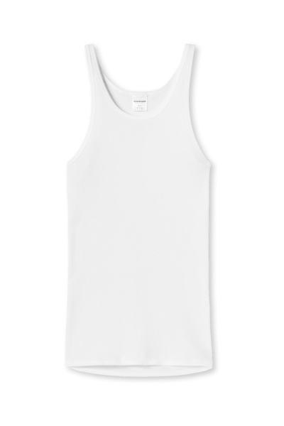 Schiesser Unterhemd Doppelripp Original Classics Unterhemd Unterzieh-Shirt Ärmellos Schulterfrei