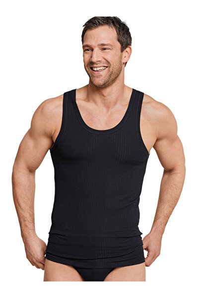 Schiesser Unterhemd 2er-Pack Authentic Unterhemd Unterzieh-Shirt Ärmellos Schulterfrei