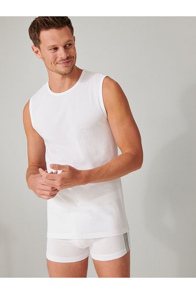 Schiesser Tanktop 2pack Tank Top Tank-top Unterhemd Unterzieh-shirt Ärmellos