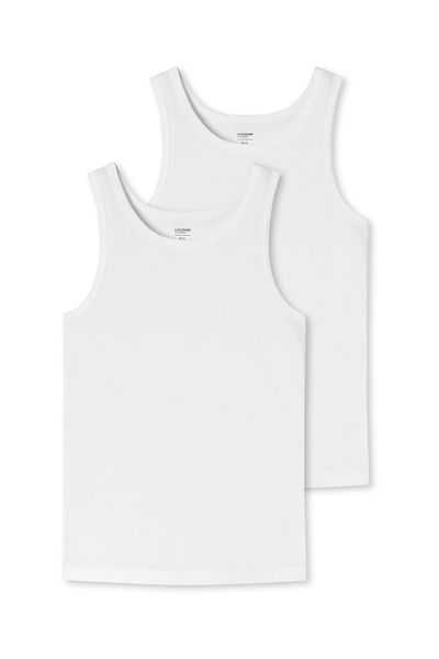 Schiesser Unterhemd Uncover Unterhemd Unterzieh-shirt Ärmellos Schulterfrei