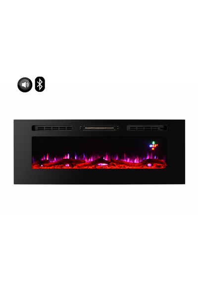 DLC Elektrikli Plazma Şömine 101 Cm Ses Efekt'li Bluetooth'lu 3 Renk