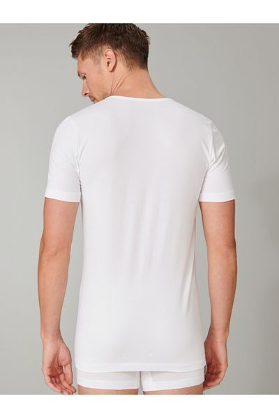 Schiesser 2-pack T-shirt 95/5 T-shirt Unterziehshirt Unterhemd Kurzarm