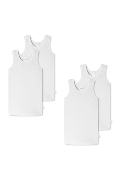 Schiesser Unterhemd Allday Basic Unterhemd Unterzieh-shirt Ärmellos Schulterfrei