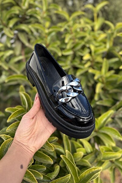 sefayol Дамски обувки Wera от черен лак