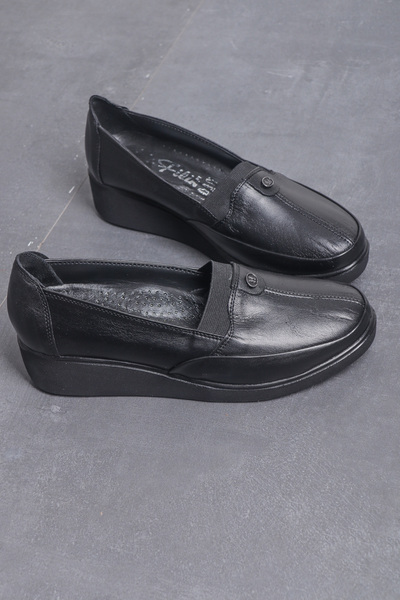 StWenn Flexible and Soft Leather Women's Casual Babet Shoes