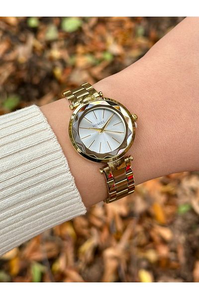 Homies Women's Wrist Watch Steel Band 2 Years Warranty