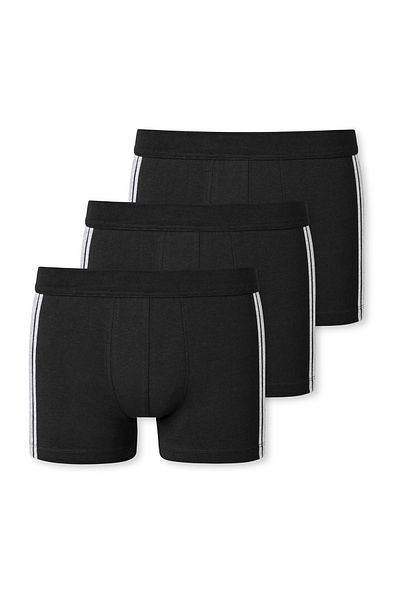 Schiesser 3er Pack - 95/5 Stretch - Retro Shorts / Hose aus Bio-Baumwolle