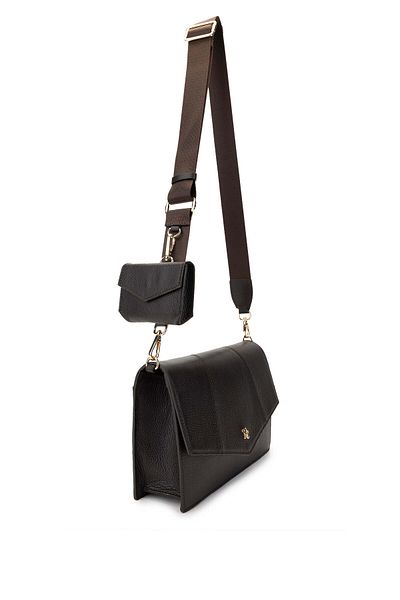 Tamer Tanca Women's Genuine Leather Brown Shoulder Bag
