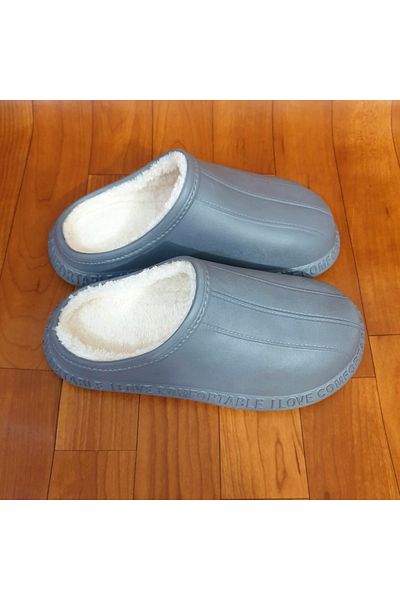 Akınal Bella Men's Smoked Winter Slippers