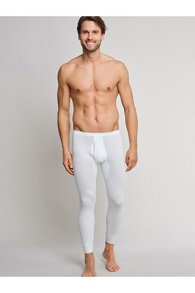 Schiesser Lange Unterhose Feinripp Original Classics Unterhose Unterwäsche Lang Langes