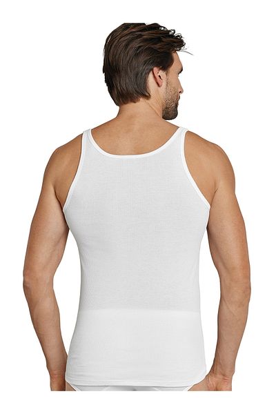 Schiesser Unterhemd Doppelripp Original Classics Unterhemd Unterzieh-shirt Ärmellos Schulterfrei
