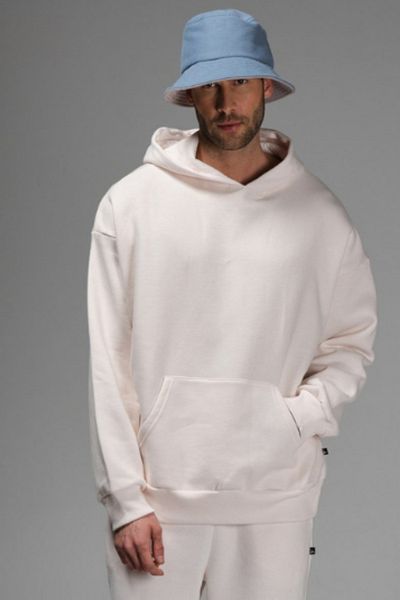 BayBayan Ανδρικό μοντέλο Trend Oversize με κουκούλα καγκουρό με τσέπη