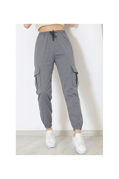 FİTGO Γυναικείο φούτερ Fume 2 Thread Cargo Pocket