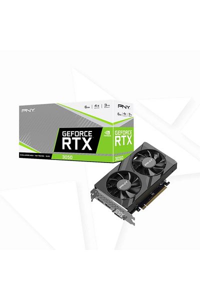 PNY GeForce RTX 3050 6GB VERTO Dual Fan Graphic Card