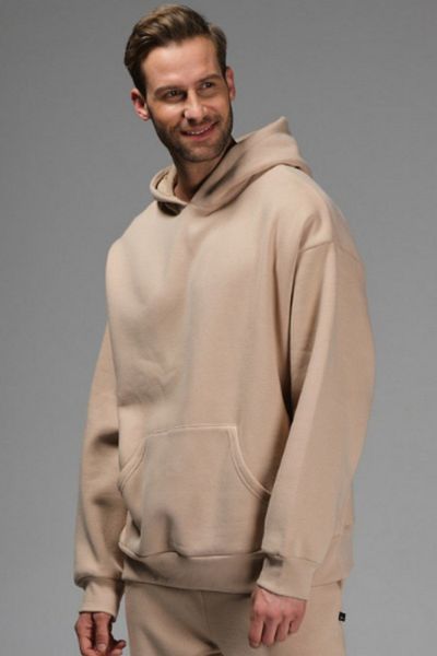 BayBayan Ανδρικό μοντέλο Trend Oversize με κουκούλα καγκουρό με τσέπη