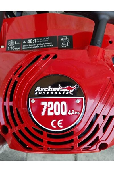 ARCHER 7200 Benzinli Ağaç Motoru - 4.2 Hp Güç - 3,25/36 diş ( YENİ MODEL)