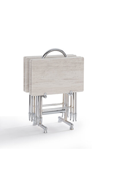 ÜNKAY Orkide 4'lü Çanta Sehpa