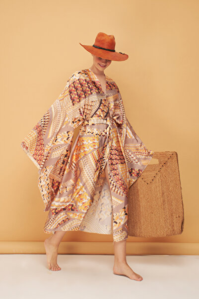 Eda Taşpınar Καφτάν Amber Dreams TEKS-00072